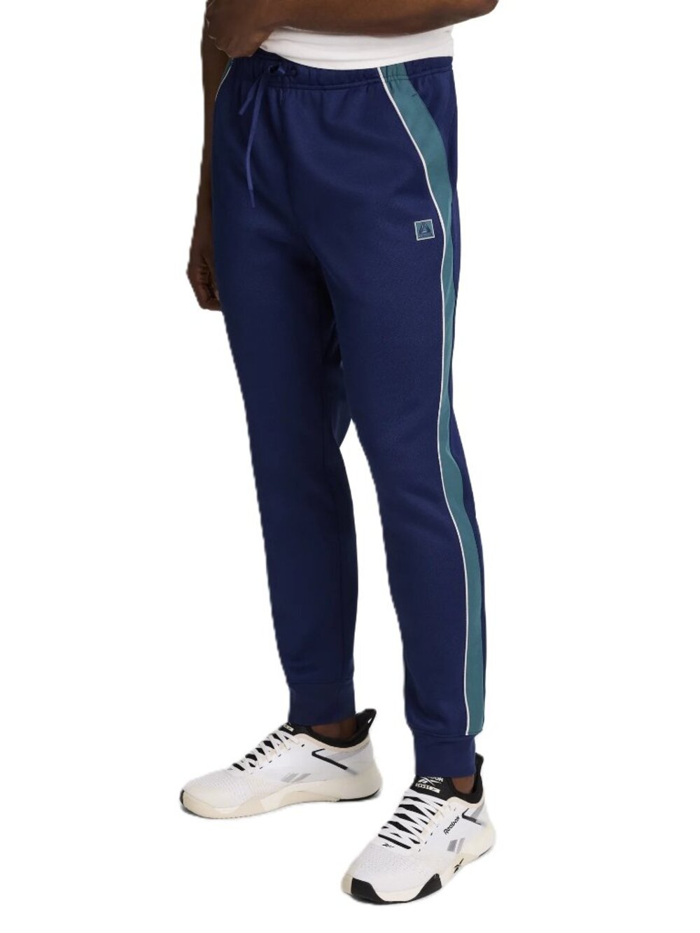 New Men's Reebok Tenacity Performance Jogger Pants Size XL Medieval Blue/Green